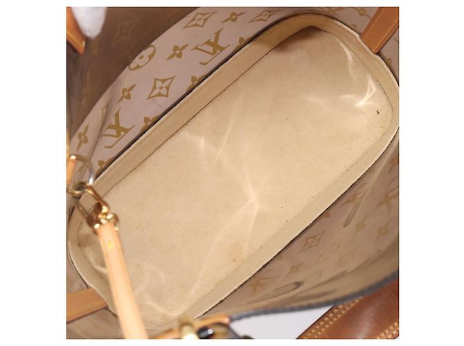 Borsa LOUIS VUITTON Monogram Vinyl Cabas Amble PM Brown M92502 LV Auth ep15927 Marrone - vista 11