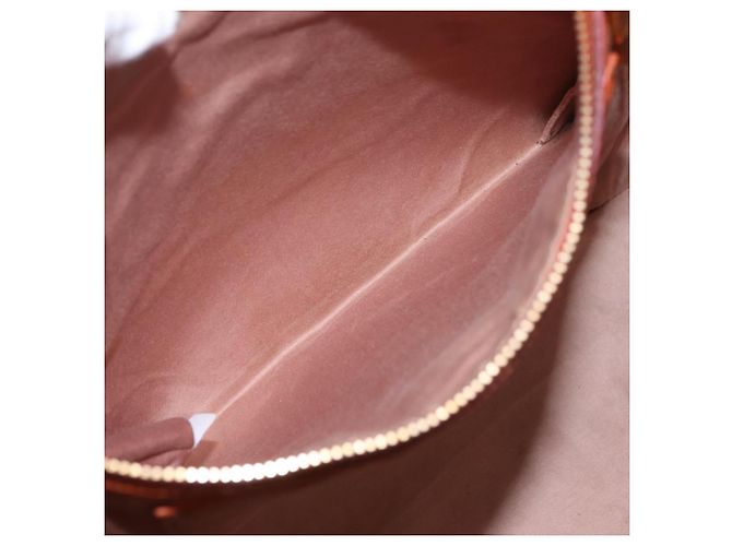 Borsa a mano Miu Miu in pelle 2way Orange Gold Auth 206335A D'oro Arancione - vista 26