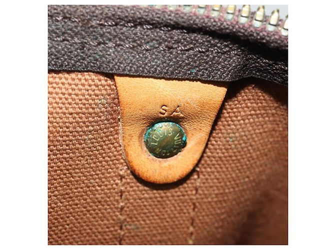 LOUIS VUITTON Monogram Keepall 45 Boston Bag M41428 LV Auth 194702V Monogramma - vista 12