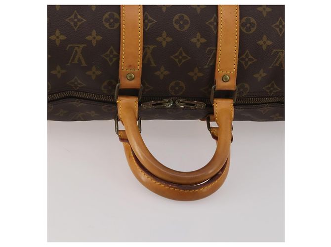 LOUIS VUITTON Monogram Keepall 45 Boston Bag M41428 LV Auth 194702V Monogramma - vista 7
