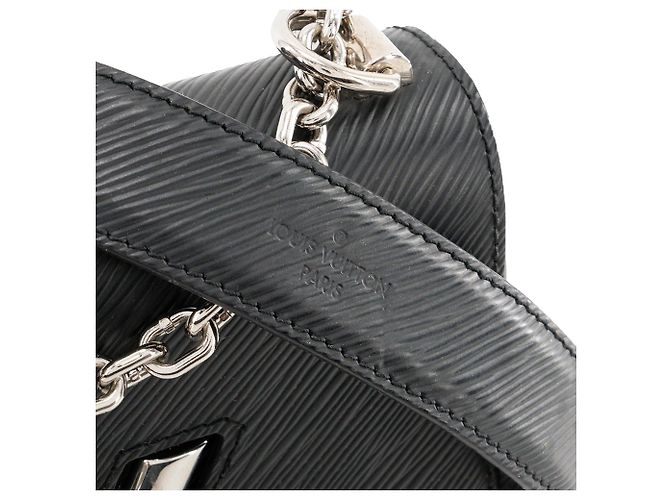 LOUIS VUITTON - Borsa a tracolla Louis Vuitton Twist PM in pelle Epi nera Nero - vista 6