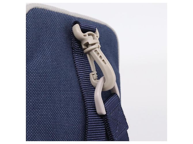 LOEWE Shoulder Pouch Canvas Blue Silver Auth bs37076V Silber Blau - Ansicht 18