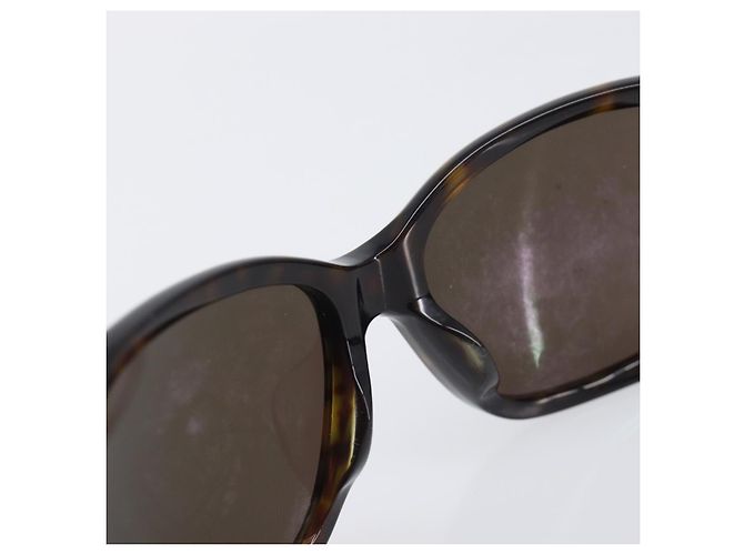 Gafas de sol CHANEL plástico Dark Brown CC Auth bs37302 Marrón oscuro - vista 13