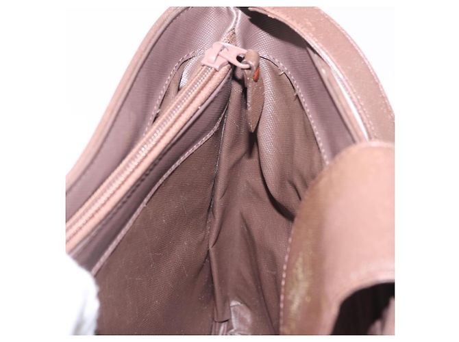 Borsa a tracolla Burberrys Nova Check Canvas Beige Gold Auth ep16148 D'oro - vista 24