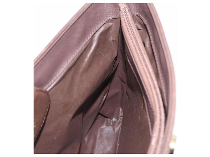 Borsa a tracolla Burberrys Nova Check Canvas Beige Gold Auth ep16148 D'oro - vista 25