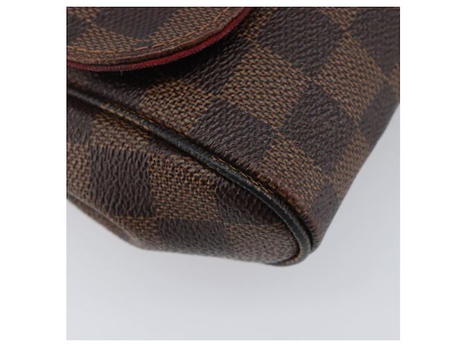 LOUIS VUITTON Damier Ebene Favorit MM Shoulder Bag M41129 LV Auth gh2407 - vista 16