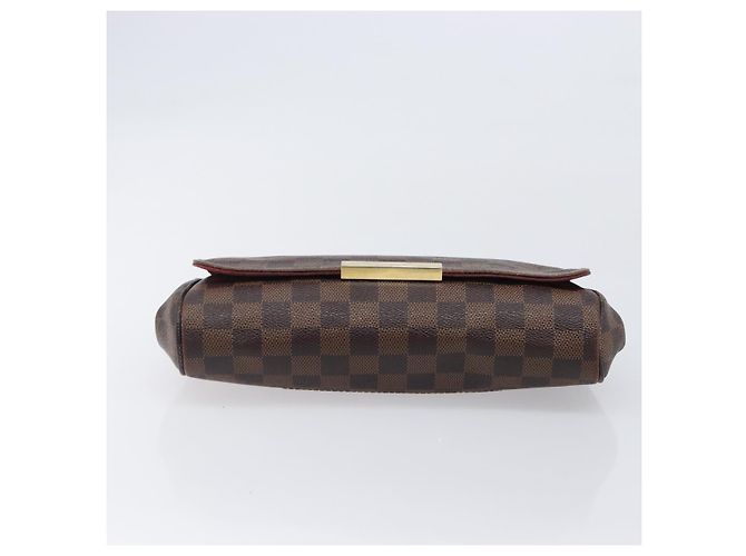 LOUIS VUITTON Damier Ebene Favorit MM Shoulder Bag M41129 LV Auth gh2407 - vista 5