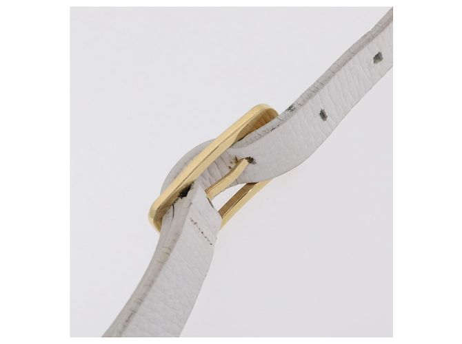 LOEWE Schultertasche Canvas Blue Gold Auth bs37397A Blau Golden - Ansicht 16