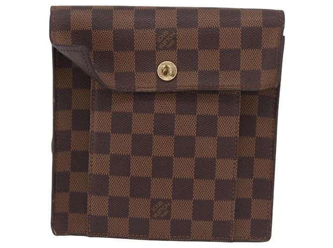LOUIS VUITTON Damier Ebene Pimlico Shoulder Bag N45272 LV Auth ka6330 - vista 13