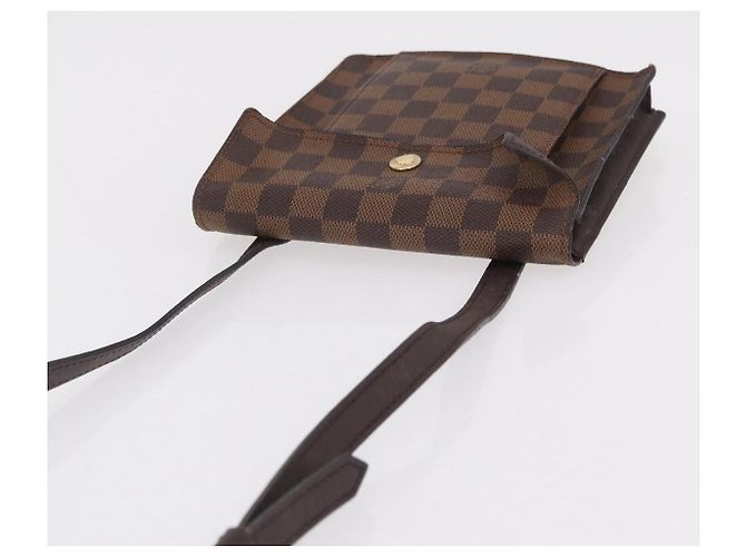 LOUIS VUITTON Damier Ebene Pimlico Shoulder Bag N45272 LV Auth ka6330 - vista 14
