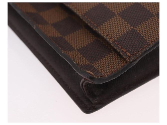 LOUIS VUITTON Damier Ebene Pimlico Shoulder Bag N45272 LV Auth ka6330 - vista 17