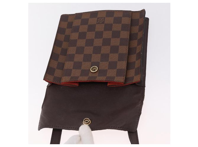 LOUIS VUITTON Damier Ebene Pimlico Shoulder Bag N45272 LV Auth ka6330 - vista 22