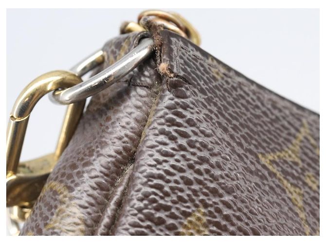 LOUIS VUITTON Monogram Mini Pochette Accessoires Pouch N41667 LV Auth bs37115 Monograma - vista 10