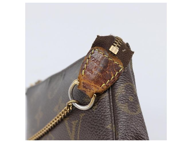 LOUIS VUITTON Monogram Mini Pochette Accessoires Pouch N41667 LV Auth bs37115 Monograma - vista 19