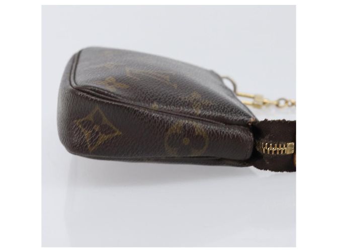 LOUIS VUITTON Monogram Mini Pochette Accessoires Pouch N41667 LV Auth bs37115 Monograma - vista 3