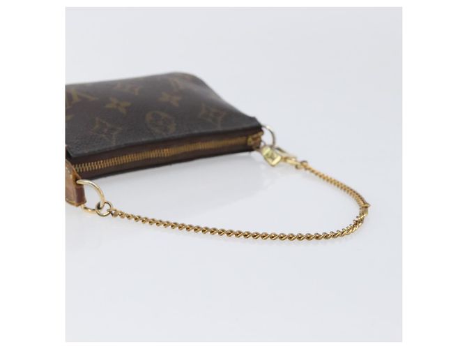 LOUIS VUITTON Monogram Mini Pochette Accessoires Pouch N41667 LV Auth bs37115 Monograma - vista 8