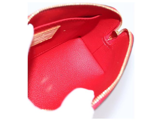 LOUIS VUITTON Monogram Vernis Pochette Cosmetic PM Red M90172 LV Auth mr2955V Rosso - vista 18