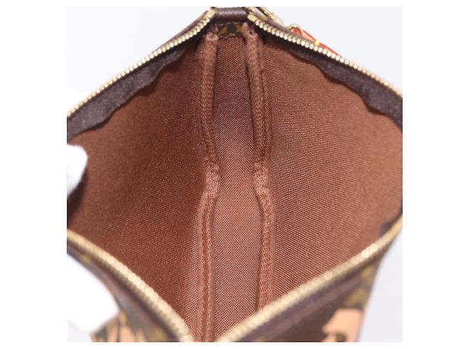LOUIS VUITTON graffiti Pochette Accessoires Pouch M92193 LV Auth ka6305SAV Naranja - vista 20