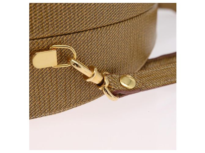 FENDI Handtasche Leder 2way Beige Gold Auth ka6408 Golden - Ansicht 10