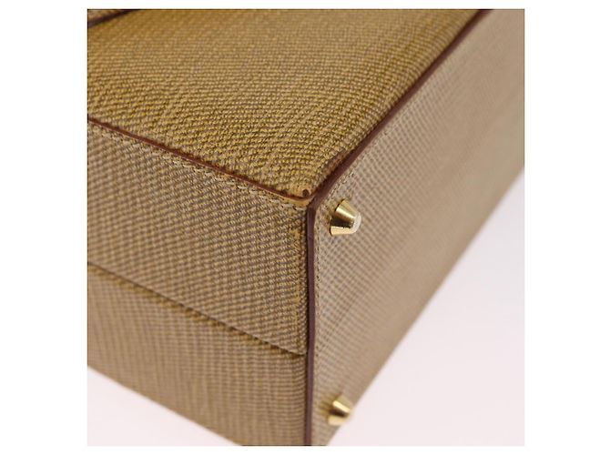 FENDI Handtasche Leder 2way Beige Gold Auth ka6408 Golden - Ansicht 17