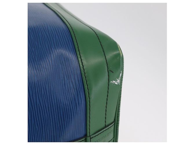 Borsa a tracolla LOUIS VUITTON Epi Noe Green Blue M44044 LV Auth mr2992 Verde - vista 14