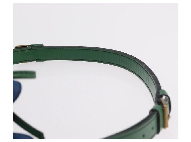 Borsa a tracolla LOUIS VUITTON Epi Noe Green Blue M44044 LV Auth mr2992 Verde - vista 15