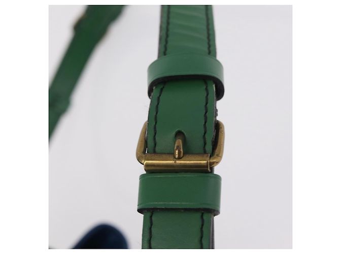 Borsa a tracolla LOUIS VUITTON Epi Noe Green Blue M44044 LV Auth mr2992 Verde - vista 17