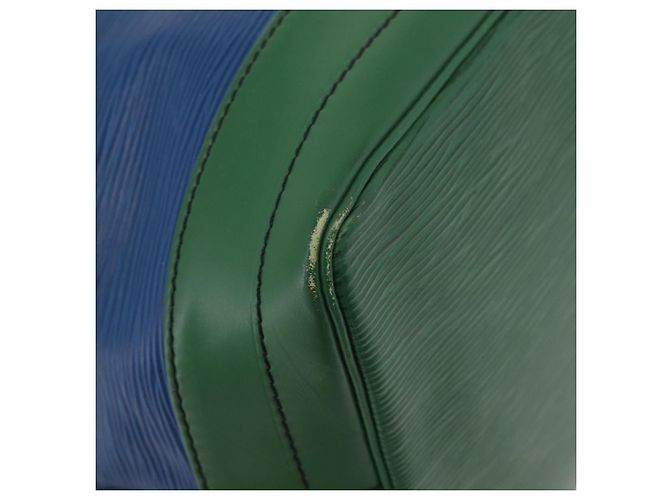 Borsa a tracolla LOUIS VUITTON Epi Noe Green Blue M44044 LV Auth mr2992 Verde - vista 21
