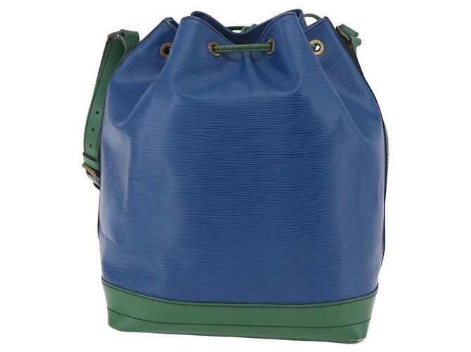 Borsa a tracolla LOUIS VUITTON Epi Noe Green Blue M44044 LV Auth mr2992 Verde - vista 3