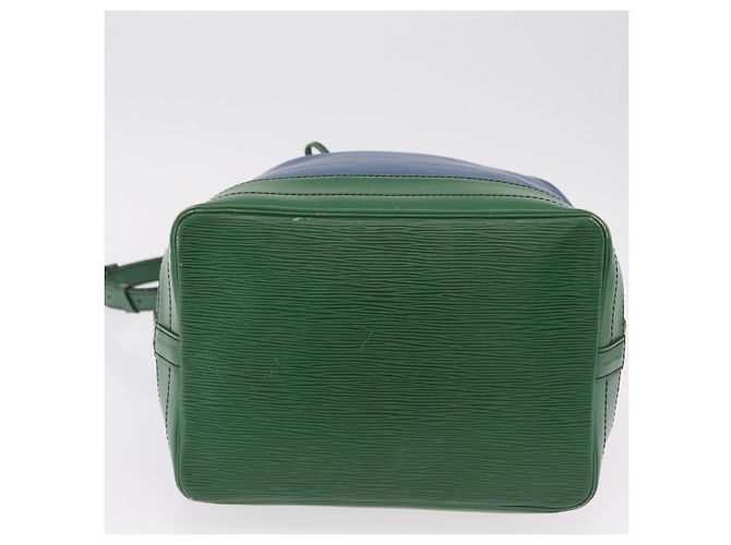 Borsa a tracolla LOUIS VUITTON Epi Noe Green Blue M44044 LV Auth mr2992 Verde - vista 6