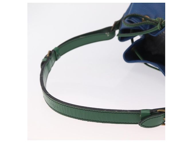 Borsa a tracolla LOUIS VUITTON Epi Noe Green Blue M44044 LV Auth mr2992 Verde - vista 8