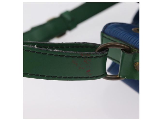 Borsa a tracolla LOUIS VUITTON Epi Noe Green Blue M44044 LV Auth mr2992 Verde - vista 9