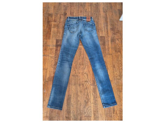 Autre Marque Salsa Jean Push Up Shape Up Premium Wash Bleu Delave W27 L32 Talla 36 Vaqueros para Mujer Azul - vista 6