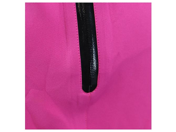 Abito Tank LOUIS VUITTON Abito camicia pezzo unico Nylon 38 Rosa LV Auth 203730M - vista 12