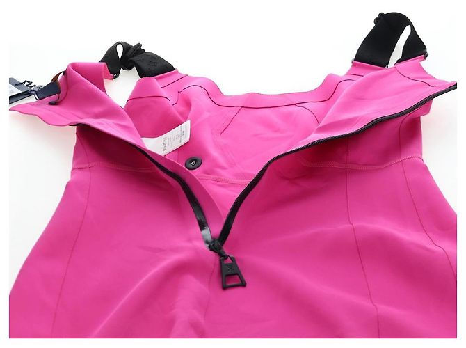 Abito Tank LOUIS VUITTON Abito camicia pezzo unico Nylon 38 Rosa LV Auth 203730M - vista 15