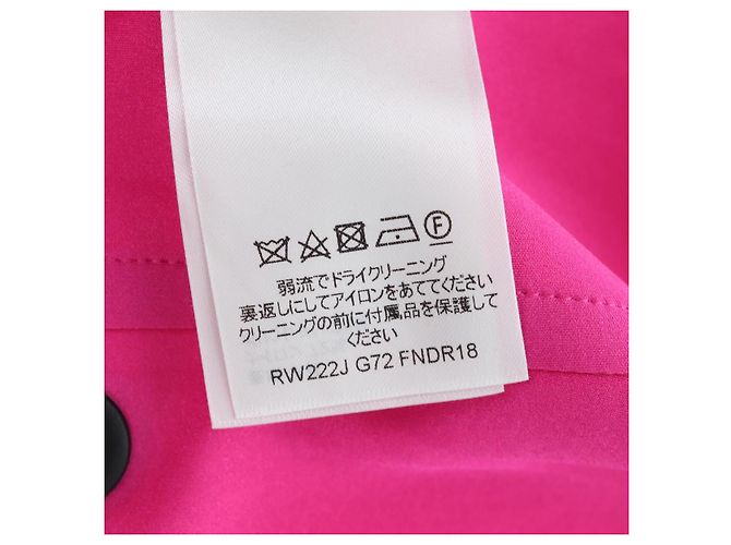 Abito Tank LOUIS VUITTON Abito camicia pezzo unico Nylon 38 Rosa LV Auth 203730M - vista 19
