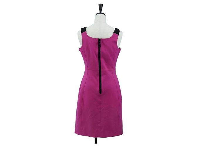 Abito Tank LOUIS VUITTON Abito camicia pezzo unico Nylon 38 Rosa LV Auth 203730M - vista 2