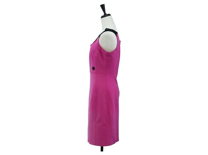 Abito Tank LOUIS VUITTON Abito camicia pezzo unico Nylon 38 Rosa LV Auth 203730M - vista 3