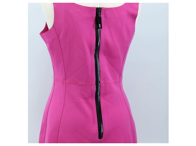 Abito Tank LOUIS VUITTON Abito camicia pezzo unico Nylon 38 Rosa LV Auth 203730M - vista 9