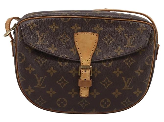 Borsa a tracolla LOUIS VUITTON Monogram Jeune Fille MM M51226 LV Auth ep16032 Monogramma - vista 13