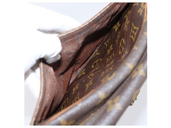 Borsa a tracolla LOUIS VUITTON Monogram Jeune Fille MM M51226 LV Auth ep16032 Monogramma - vista 25