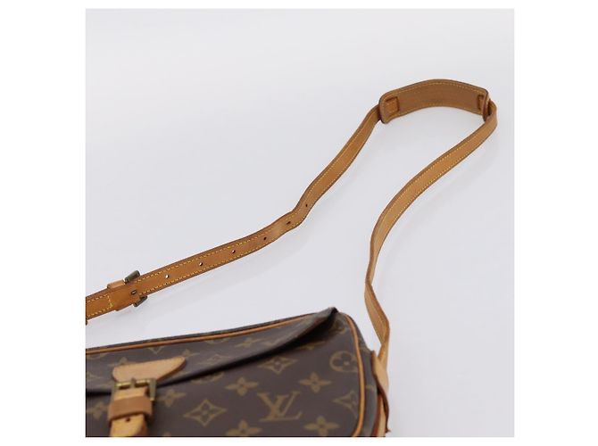 Borsa a tracolla LOUIS VUITTON Monogram Jeune Fille MM M51226 LV Auth ep16032 Monogramma - vista 8