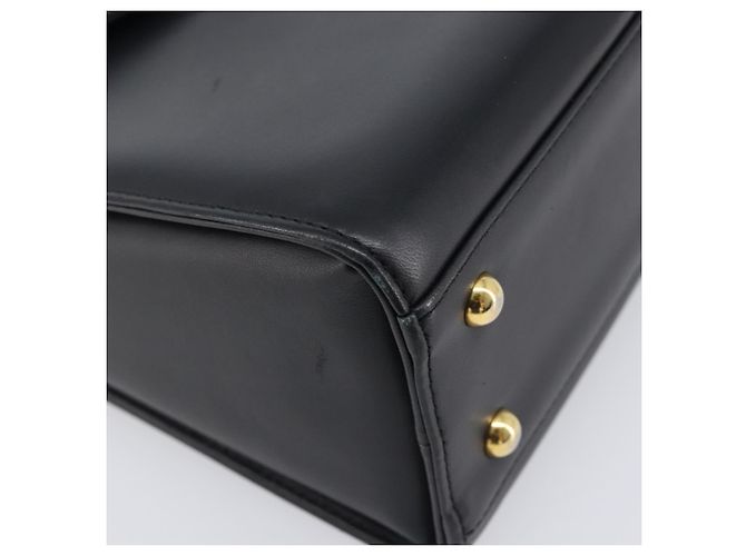Borsa VALENTINO in pelle nera e oro autentica bs37410A Nero D'oro - vista 15