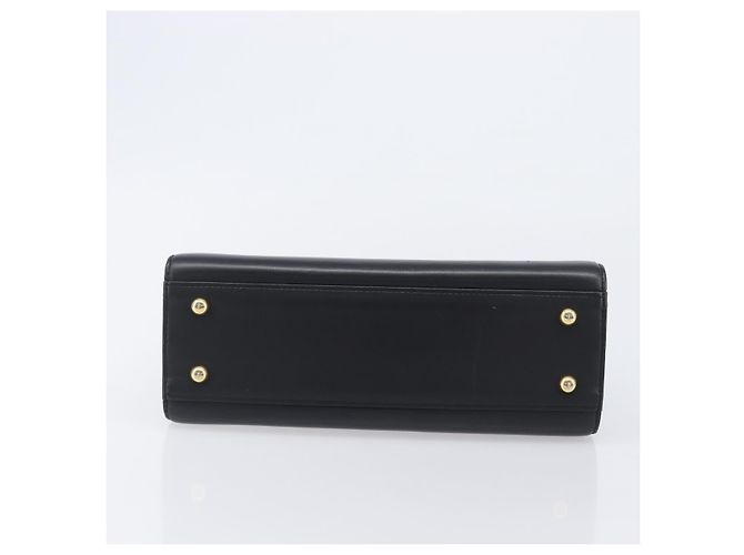 Borsa VALENTINO in pelle nera e oro autentica bs37410A Nero D'oro - vista 5