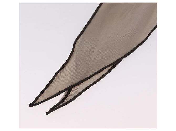 Hermès Foulard Twilly HERMES in seta Beige Auth bs37313 - vista 3
