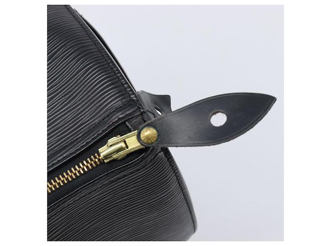 LOUIS VUITTON Epi Speedy 30 Borsa a Mano Noir Black M43002 LV Auth 199637V Nero - vista 10