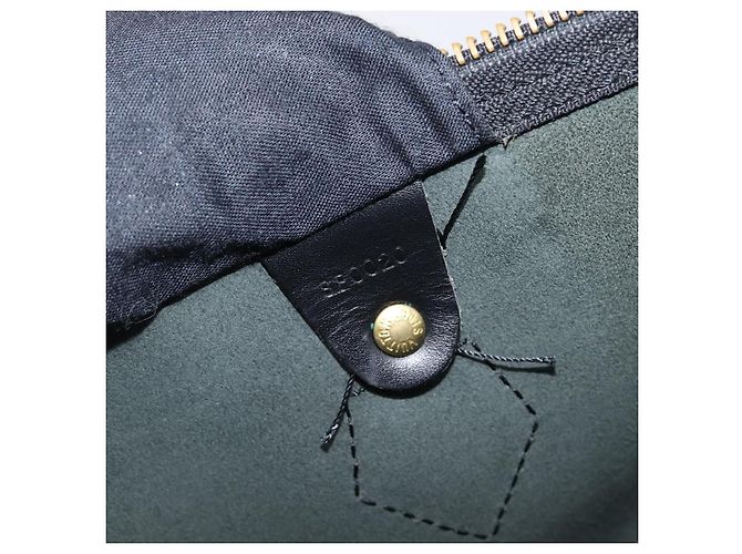 LOUIS VUITTON Epi Speedy 30 Borsa a Mano Noir Black M43002 LV Auth 199637V Nero - vista 12
