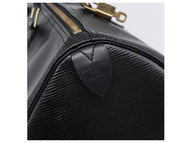 LOUIS VUITTON Epi Speedy 30 Borsa a Mano Noir Black M43002 LV Auth 199637V Nero - vista 20