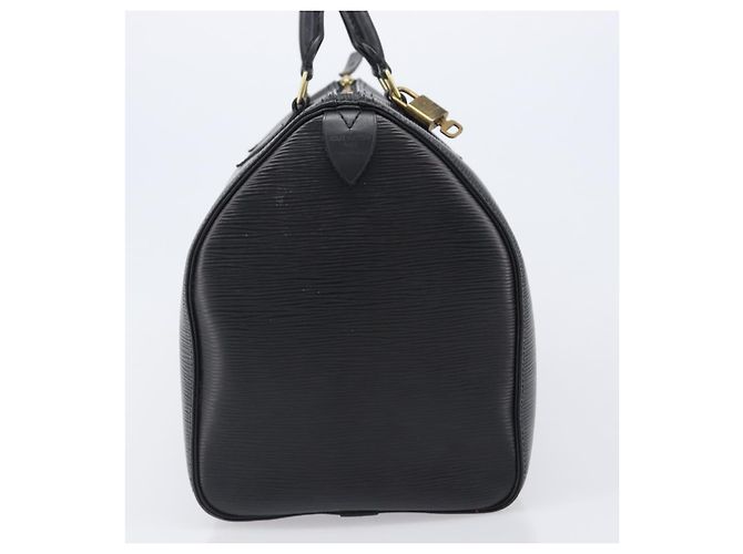 LOUIS VUITTON Epi Speedy 30 Borsa a Mano Noir Black M43002 LV Auth 199637V Nero - vista 3