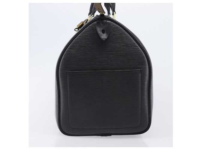 LOUIS VUITTON Epi Speedy 30 Borsa a Mano Noir Black M43002 LV Auth 199637V Nero - vista 4